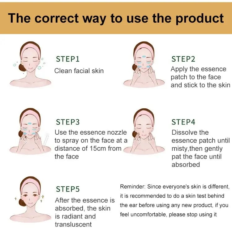 New Instant Collagen Essence Set | Fast Nano-Filling for Wrinkles & Firmness