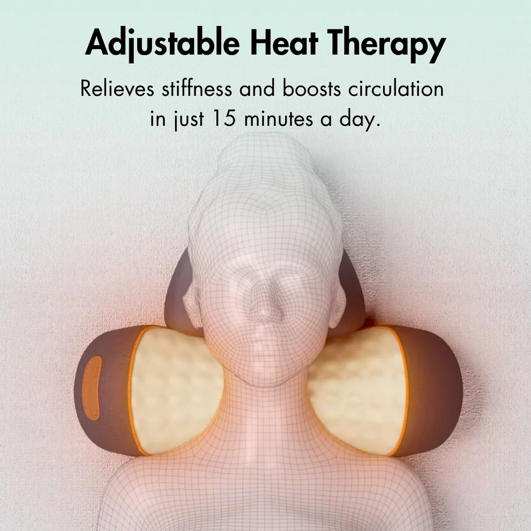 Alisanda® 3-in-1 Neck Massager｜Prevent and relieve neck pain, reverse forward head posture — in just 15 minutes a day.