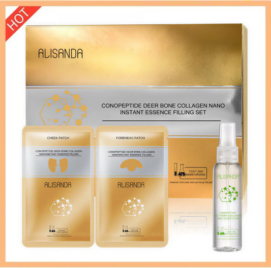 New Instant Collagen Essence Set | Fast Nano-Filling for Wrinkles & Firmness
