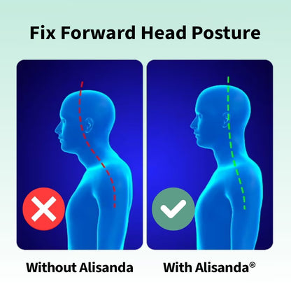 Alisanda® 3-in-1 Neck Massager｜Prevent and relieve neck pain, reverse forward head posture — in just 15 minutes a day.