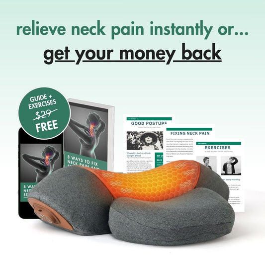 Alisanda® 3-in-1 Neck Massager｜Prevent and relieve neck pain, reverse forward head posture — in just 15 minutes a day.